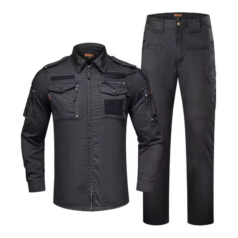 Black Tactical Uniform Set