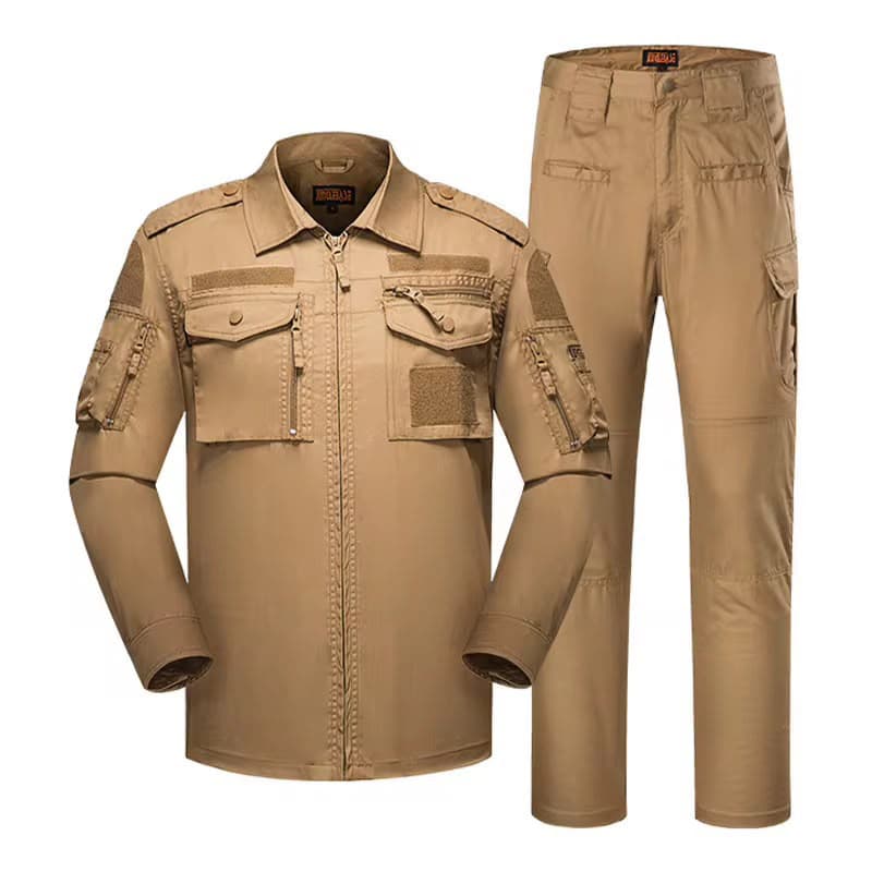 Khaki Tactical Uniform Set